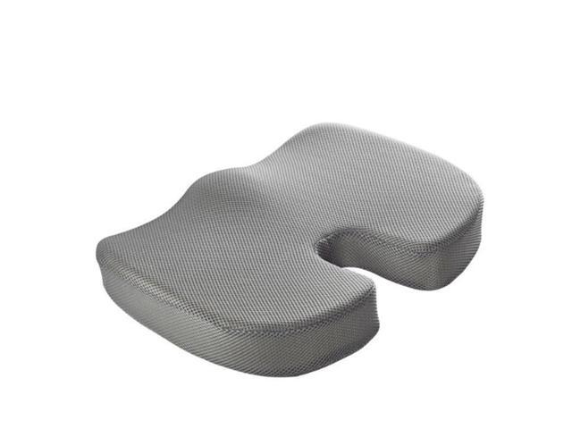 Gemdeck Gel Pressure Relief Enhanced Cushion - Slowly Memory Foam Cushion for Office Chair, Car, Desk, Wheelchair -Sciatica & Back Pain Relief