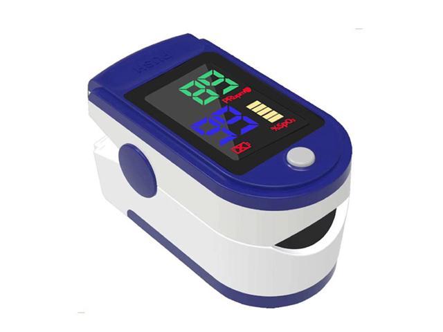 Gemdeck Finger Pulse Oximeter - Blood Oxygen Saturation (SpO2) and Pulse Rate Monitor - Portable LED Display