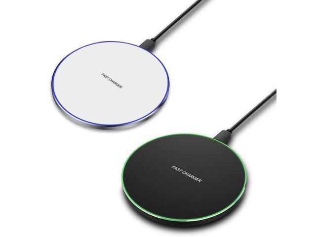 Gemdeck Wireless Charger 10W Max Fast Wireless Charging Pad Fast Charging Pad [2-PACK]