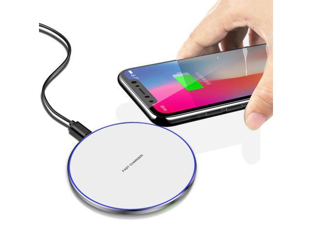Gemdeck Wireless Charger 10W Max Fast Wireless Charging Pad Fast Charging Pad [2-PACK]