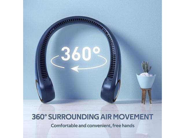 Gemdeck Neck Fan, Portable Hands Free Bladeless Neck Fan