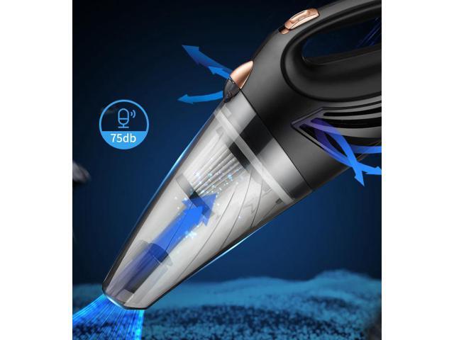Gemdeck Car Vacuum Cleane, Portable High Power Mini Handheld Vacuum with 3 Attachments