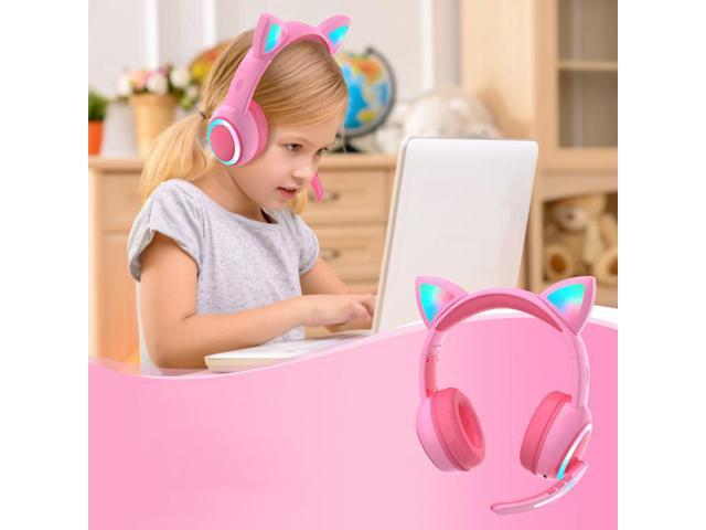 Gemdeck Kids Headphones for School, Volume Control Foldable and Adjustable On-Ear Headphones