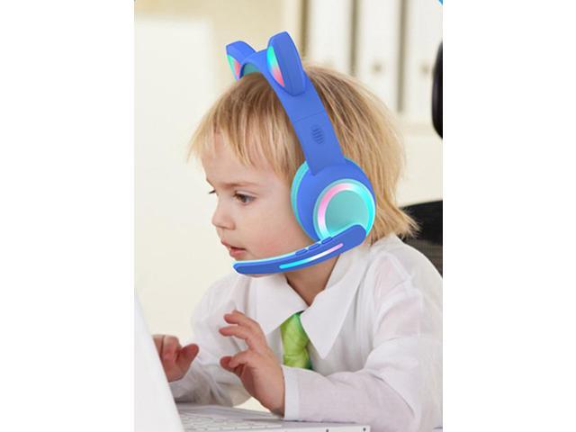 Gemdeck Kids Headphones for School, Volume Control Foldable and Adjustable On-Ear Headphones