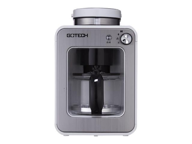 Gemdeck Automatic Coffee Machine Drip Coffee Maker with Glass Bottle White