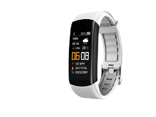 Gemdeck Fitness and Activity Tracker Built-in GPS Heart Rate Sleep and Swim Tracking White