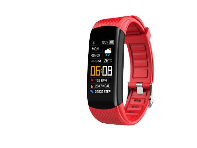 Gemdeck Fitness and Activity Tracker Built-in GPS Heart Rate Sleep and Swim Tracking Red