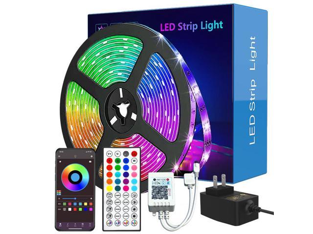 Photos - LED Strip Gemdeck 32.8*2 Feet Bluetooth Smart App Music RGB Colorful Changing Led Li