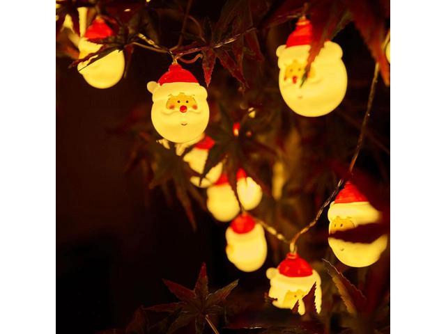 Photos - LED Strip Gemdeck Christmas Santa Head Lights 9.8Ft 20 LED Lights Xmas Tree String L