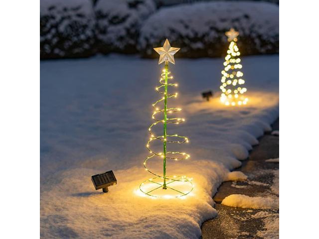 Photos - LED Strip Gemdeck 2.6ft Christmas Spiral Lights Solar Led String Light Decor Spiral
