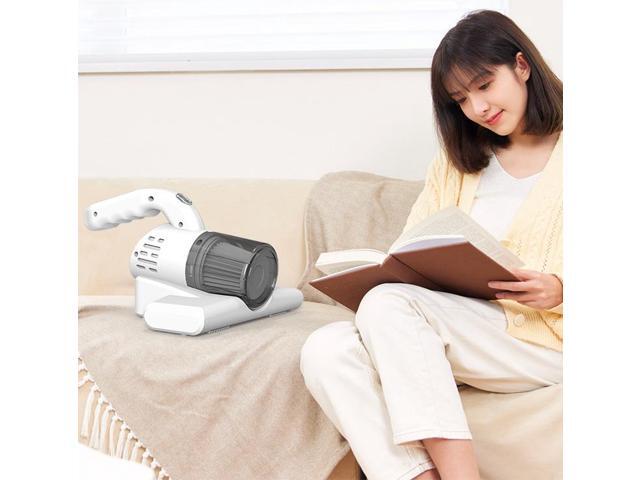 Gemdeck Bed Vacuum Cleaner, Handheld Deep Mattress Cleaner high-Frequency Double Beat UV Mattress Vacuum Cleaner Green