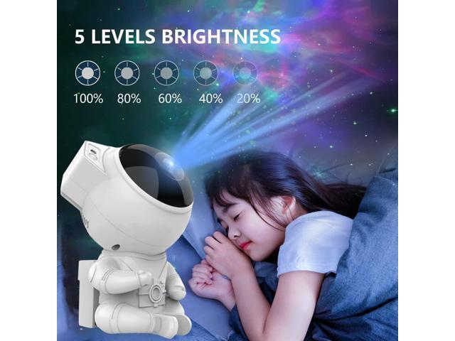 Gemdeck Star Projector Astronaut Lamp with Mini Astronaut and Remote for Gaming Room,Kid Adults Bedroom