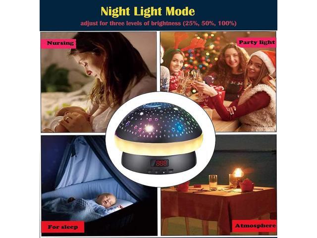 Gemdeck Led Starry Night Sky Projector Lamp,star Projector Night Light,pink