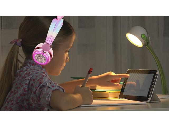 Gemdeck Child Head Mounted Headset Cute Unicorn Wired With Mic Music Stereo Earphone