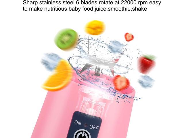 Gemdeck Portable Blender Smoothies Personal Blender Mini Shakes Juicer Cup USB Rechargeable