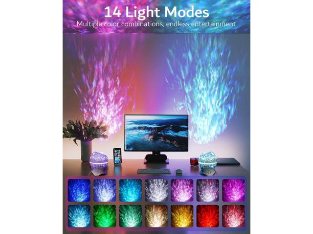 Gemdeck Dinosaur Eggs Galaxy Star Projector, Bluetooth Nebula LED Star Light Projector for Bedroom Home Ceiling Decor Party