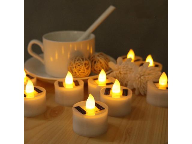 Gemdeck 18pcs LED Tea Lights Candles Flameless Candle Lights Perfect for Festival Day Decoration