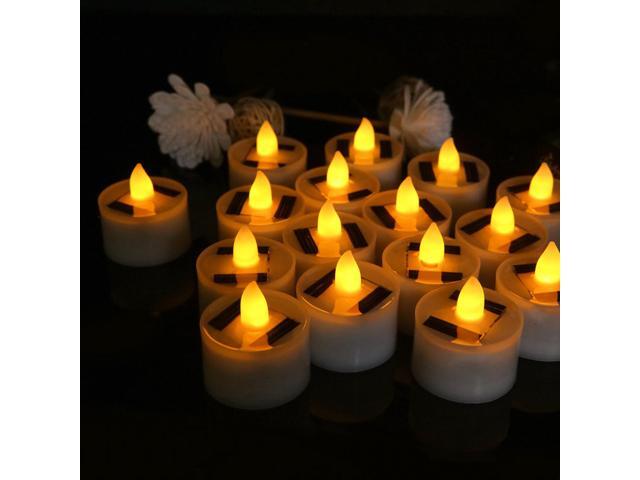 Gemdeck 18pcs LED Tea Lights Candles Flameless Candle Lights Perfect for Festival Day Decoration
