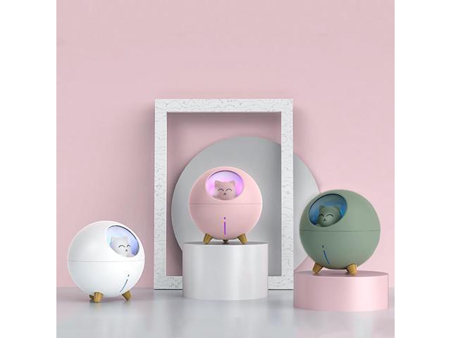 Gemdeck Cat Humidifiers Air Diffuser Portable Mini Humidifier with Night Light
