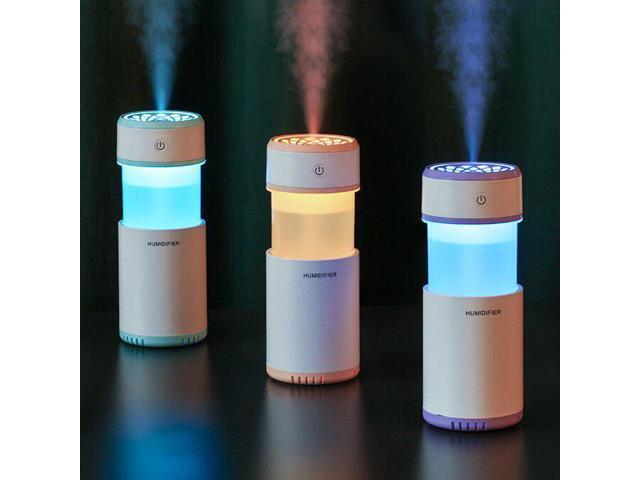 Gemdeck Retractable Humidifiers Air Diffuser Portable Mini Humidifier with Night Light