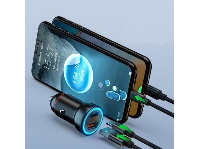 Gemdeck USB C Car Charger 100W Fast Car Charger Super Mini Lighter USB Charger