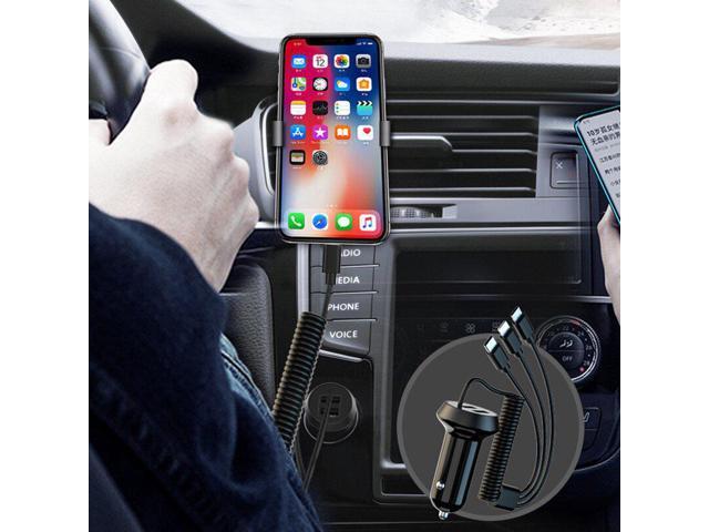Gemdeck USB C Car Charger Plug and Cable Fast Car Charger USB Adapter