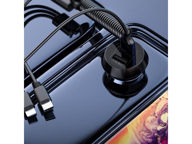 Gemdeck USB C Car Charger Plug and Cable Fast Car Charger USB Adapter