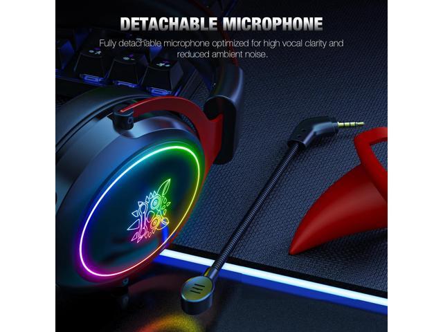 Gemdeck Headphones Anime Devil Cat Ears Cartoon Headphones