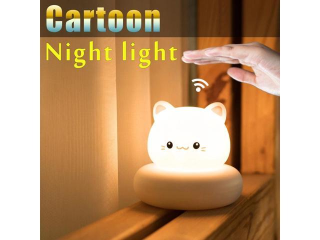 Gemdeck Children's Night Light Bear Baby Nightlight For Home Kid USB Cartoon Led Lamp