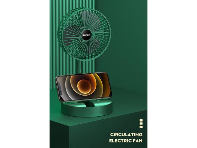 Gemdeck USB Desk Fan Rechargeable Portable Table Fan Handheld Desk Fan