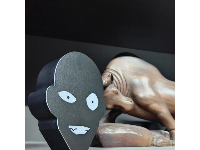 Gemdeck Funny Black Man Night Light Nightstand Creative Lamp Gift