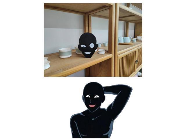 Gemdeck Funny Black Man Night Light Nightstand Creative Lamp Gift