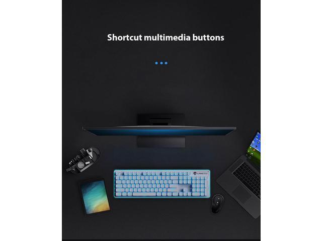 Gemdeck Pro Mechanical Gaming Keyboard, Mechanical Keyswitches, Key RGB Backlighting