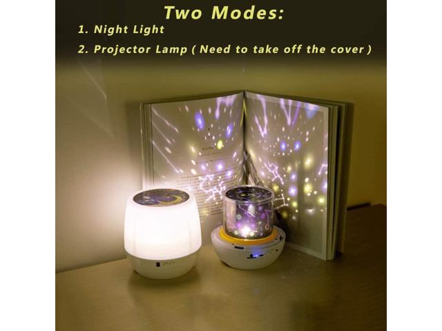 Gemdeck Night Lights for Kids, Multifunctional Night Light Star Projector Lamp for Decor