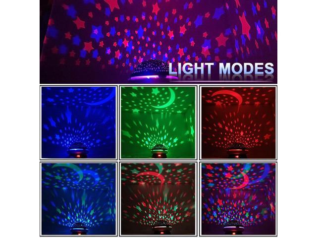 Gemdeck Star Night Light Projector for Kids Bedroom with Timer & Remote Control