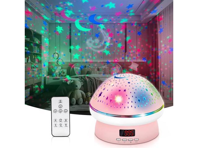 Photos - Chandelier / Lamp Gemdeck Star Night Light Projector for Kids Bedroom with Timer & Remote Co