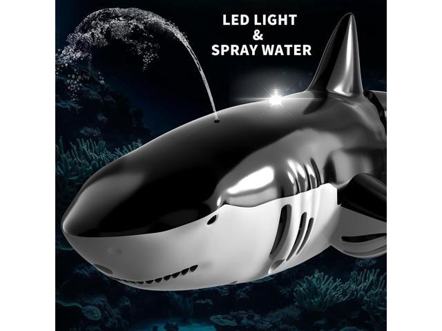 Gemdeck 2.4Ghz Remote Control Shark Toys for Kids, Electric RC Simulation Shark Fish Toys