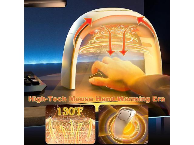 Gemdeck Heated Mouse Pad Hand Warmer, Heated Desk Warmer For Office Gaming
