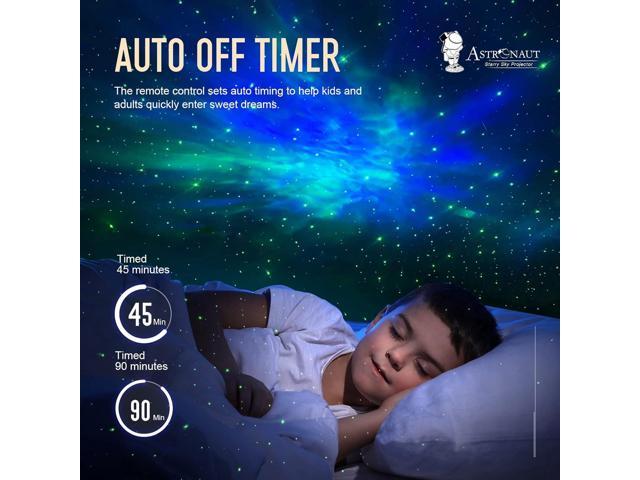 Gemdeck Night Light Projector, Galaxy Star Astronaut Space Ceiling Projector