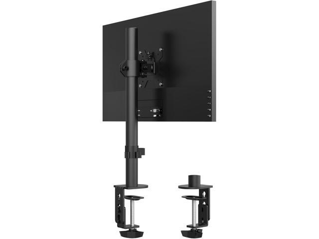 PHOLITEN Monitor Mount for Most 13-32' Computer Screens up to 20lbs,Adjustable Single Desk Monitor Stand with Tilt Swivel Rotation, VESA...