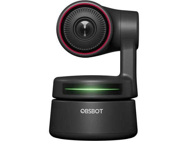 OBSBOT Tiny 4K PTZ Webcam HDR ½.8' Sensor Auto-Focus Dual Microphone AI-Tracking auto-framing Gesture Control for Teaching Live Streaming Video. photo
