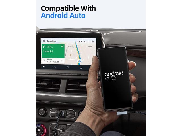 SUNGUY 10Gbps Android Auto USB C Cable 1FT, Right Angle USB C 3.1 Gen 2 Fast Charge CarPlay Cable, Compatible with iPhone 15/15 Pro Max, Samsung...
