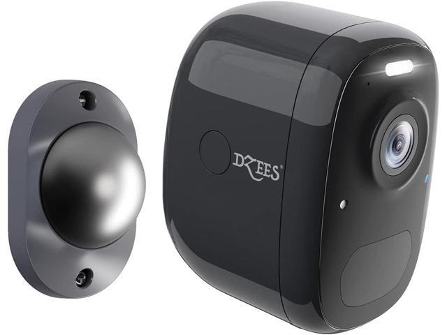 Dzees 4MP Outdoor Camera Wireless with Magnetic Mount Battery Powered Security Camera Outdoor for Home Security, 2.4Ghz WiFi/AI Motion...