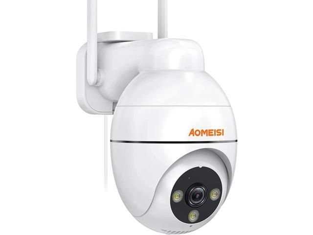 Photos - Surveillance Camera Aomeisi C1 2K Security Camera Outdoor, 360°View Pan/Tilt, Two-Way Audio, E