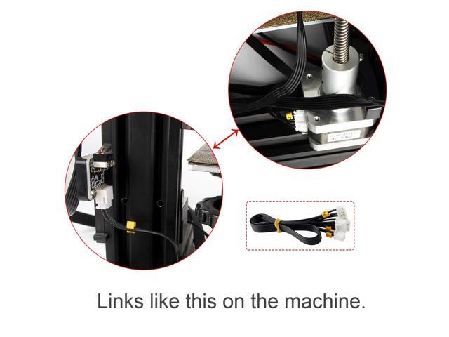 FYSETC 3D Printer Parts Ender 3 Stepper Motor Cable X Y Z Axis Stepper Motor and Limited Switch Endstop Cable for Ender 3/ Ender 3 Pro/Ender 3X-3Pcs
