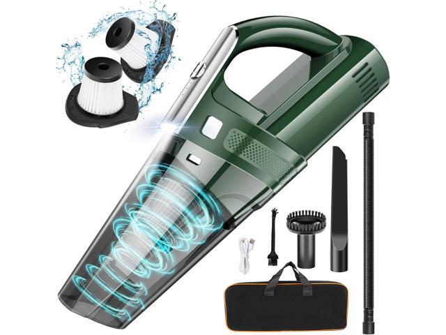 SAKOLD Handheld Vacuum Cordless Mini Portable Rechargeable Car Vacuum Cleaner with 11000PA Powerful Suction for Car Home and Office