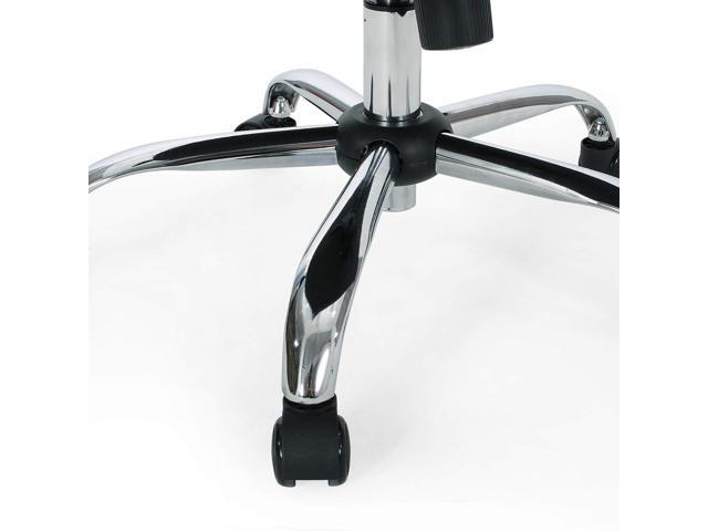 Christopher Knight Home Jacob Modern Glam Swivel Office Chair, White and Silver