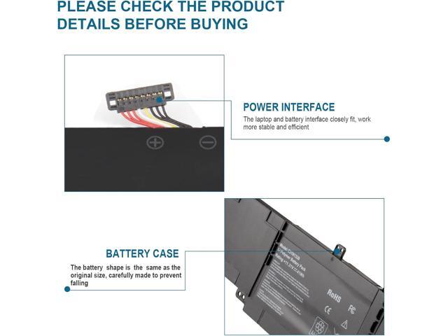 Fancy Buying C31N1339 Laptop Battery Replacement for Asus ZenBook UX303 UX303L UX303LA UX303LB UX303LN UX303UB TP300L Q302L Q302LA Serie...