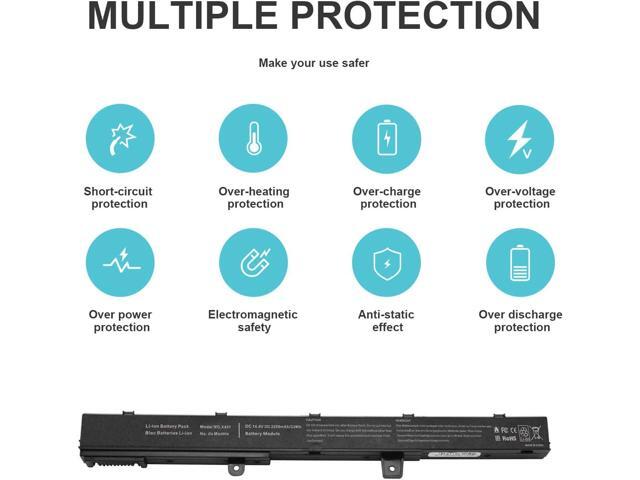 Fancy Buying Laptop Battery for Asus X551M X551 X551C X551CA X551MA X451 X451C Series A41 D550 0B110-00250100 A31N1319 A41N1308 A31LJ91 High...
