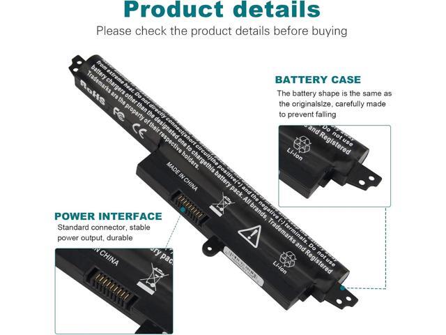 Fancy Buying A31N1302 Laptop Battery for Asus Vivobook X200CA X200M X200MA F200CA 11.6' Series Notebook MA Ultrabooks A3INI302 A31LMH2 A31LM9H...